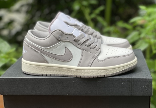 Air Jordan 1 Low Vintage Grey 553558 053  36--46